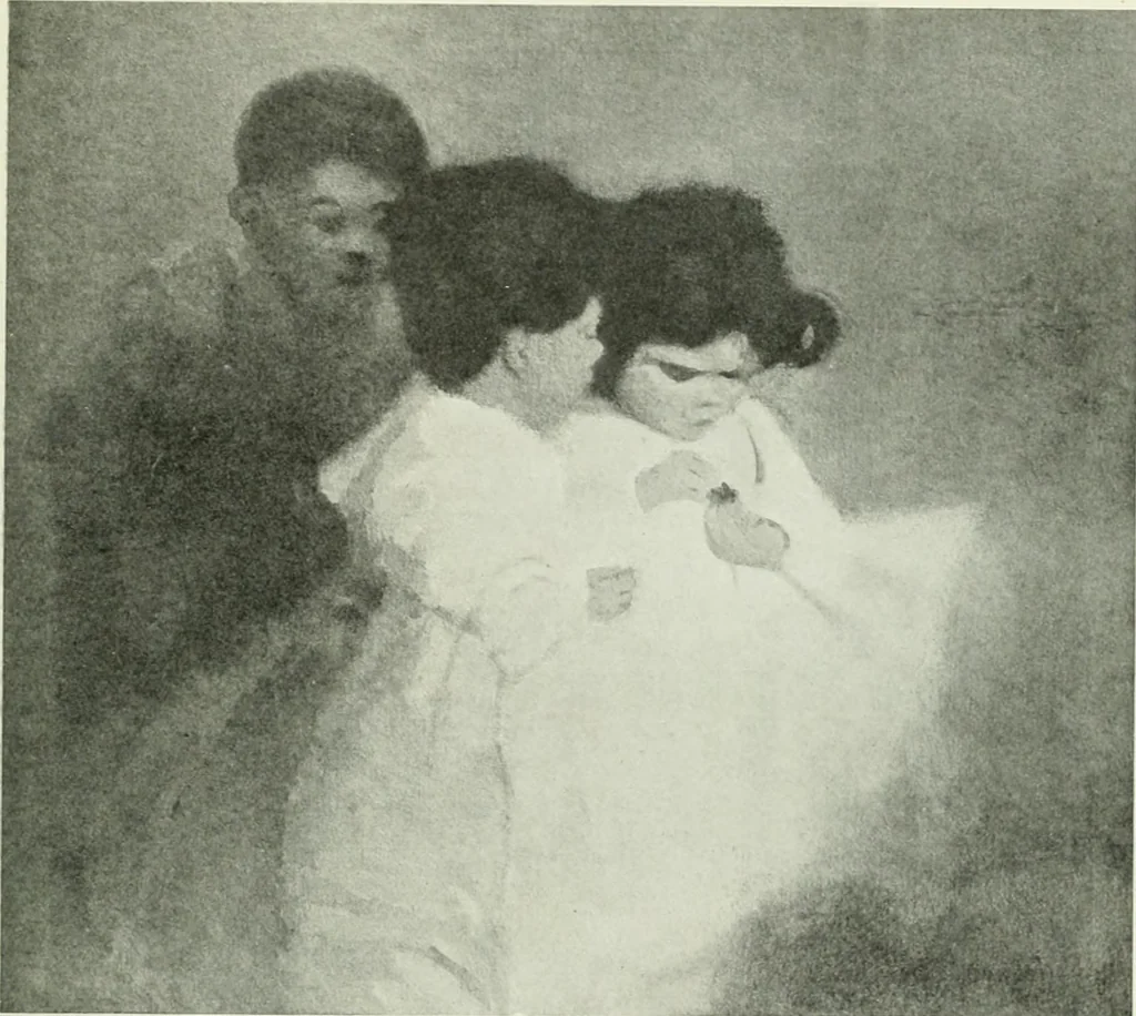 An illustration from Studio international, 1893, leaf 242