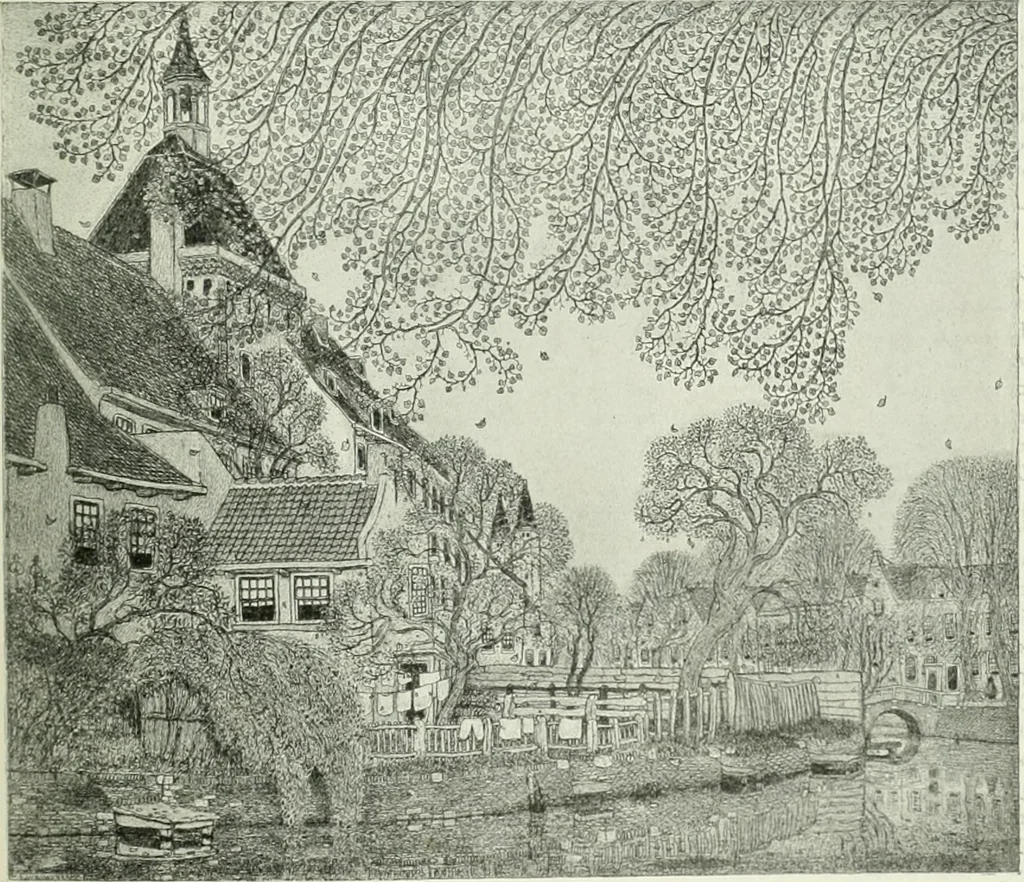 An illustration from Studio international, 1893, leaf 244