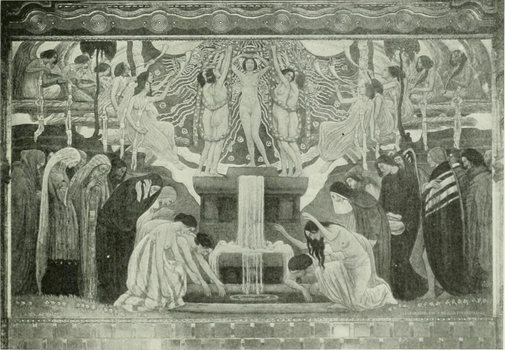 An illustration from Studio international, 1893, leaf 248