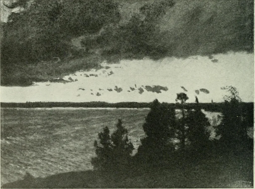 An illustration from Studio international, 1893, leaf 249