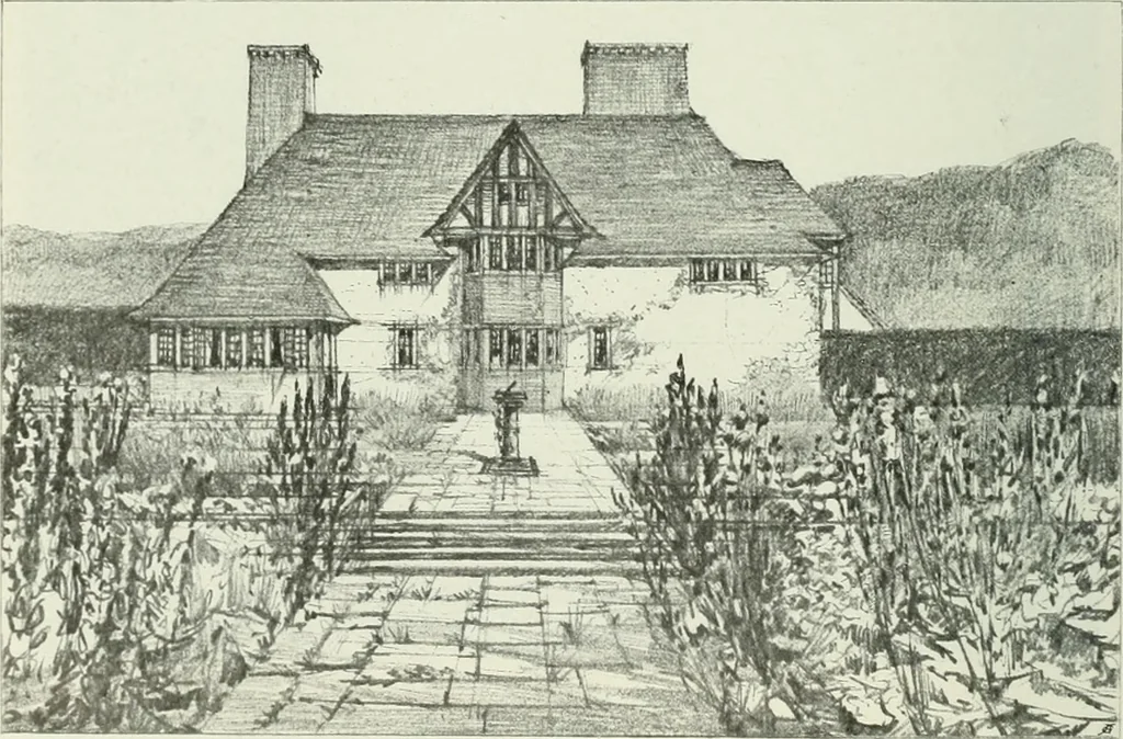 An illustration from Studio international, 1893, leaf 25