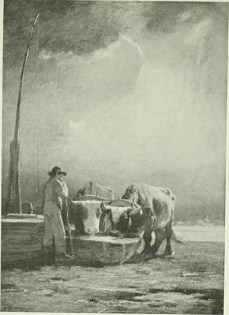 An illustration from Studio international, 1893, leaf 252