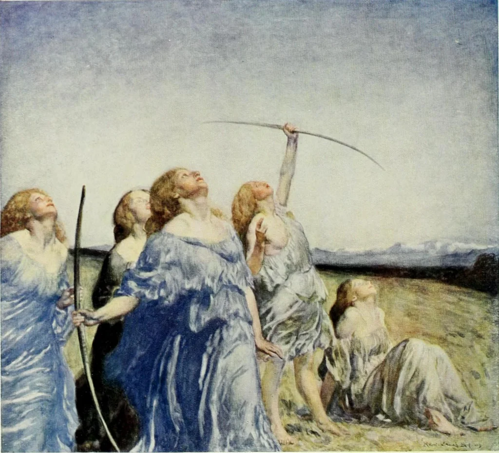 An illustration from Studio international, 1893, leaf 261