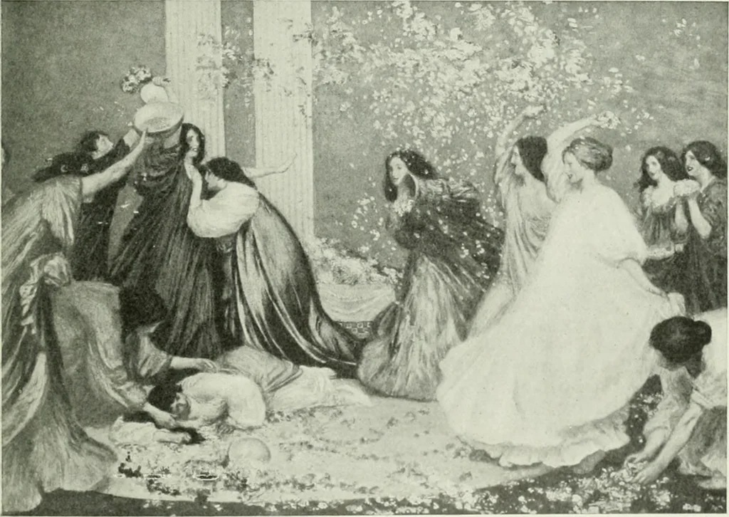 An illustration from Studio international, 1893, leaf 262