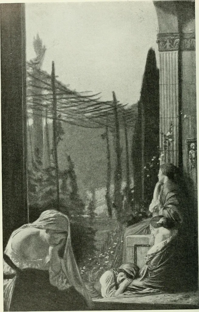 An illustration from Studio international, 1893, leaf 265
