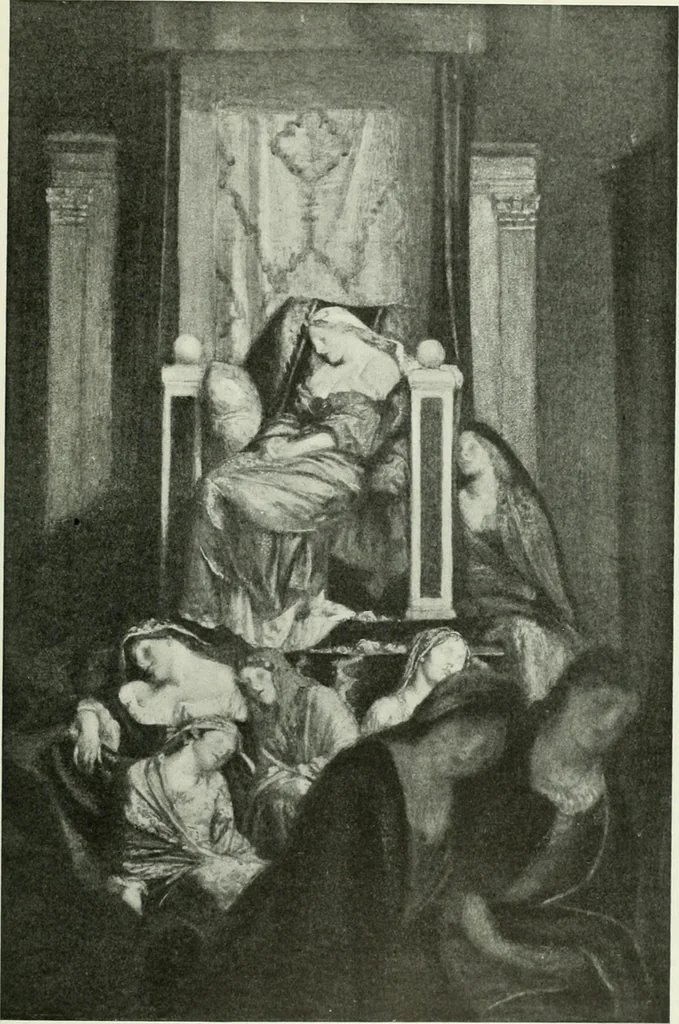 An illustration from Studio international, 1893, leaf 266