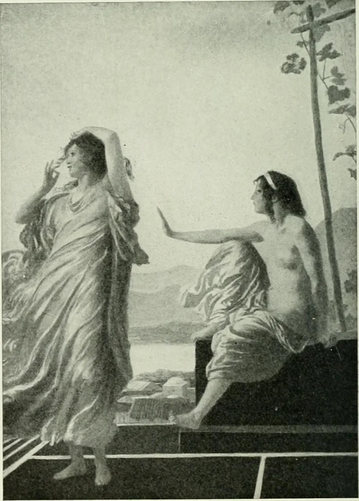 An illustration from Studio international, 1893, leaf 267