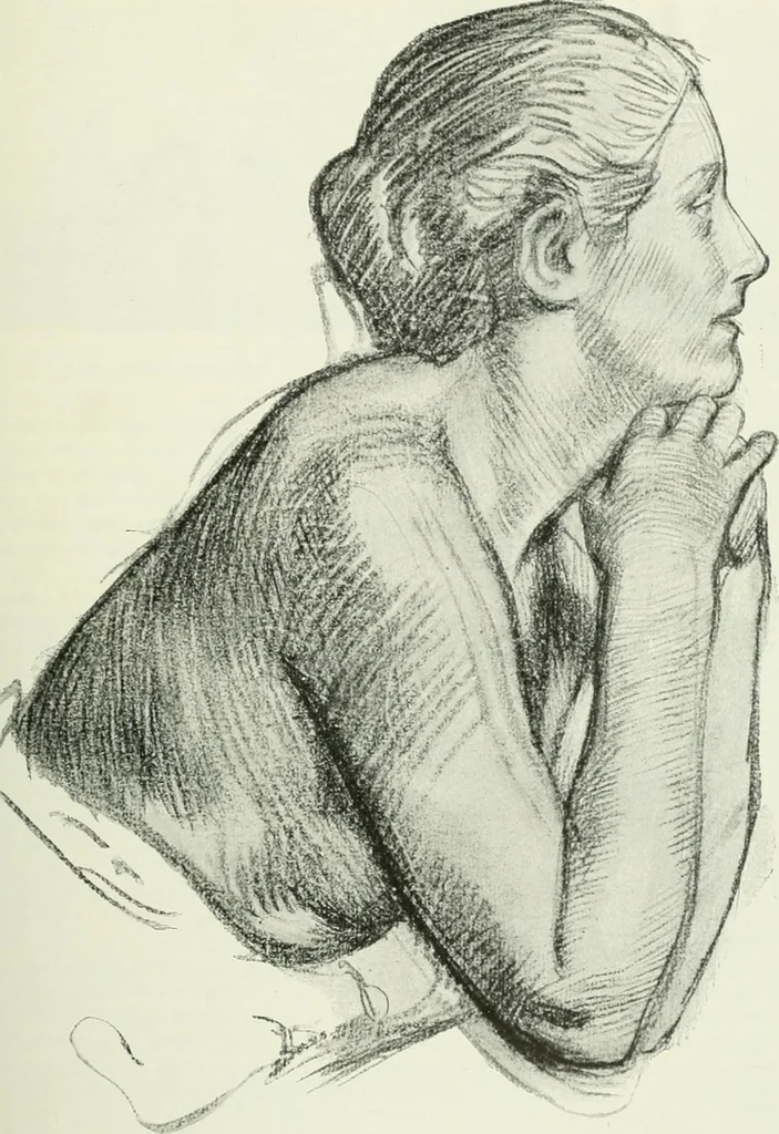 An illustration from Studio international, 1893, leaf 268
