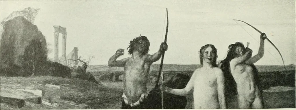 An illustration from Studio international, 1893, leaf 269