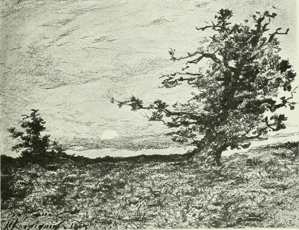 An illustration from Studio international, 1893, leaf 270