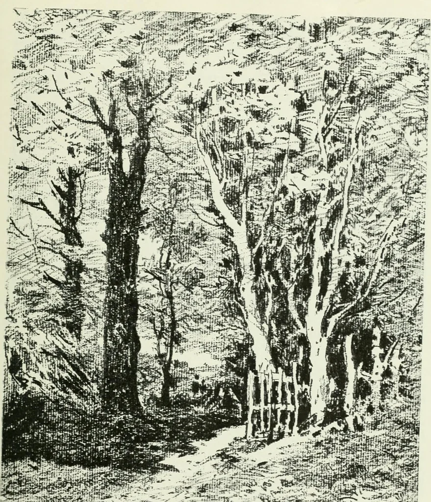 An illustration from Studio international, 1893, leaf 272