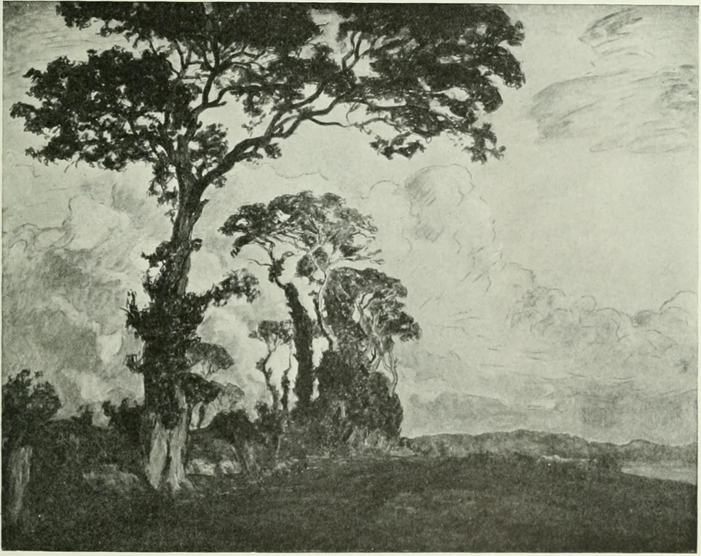 An illustration from Studio international, 1893, leaf 278