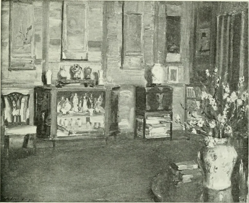 An illustration from Studio international, 1893, leaf 280