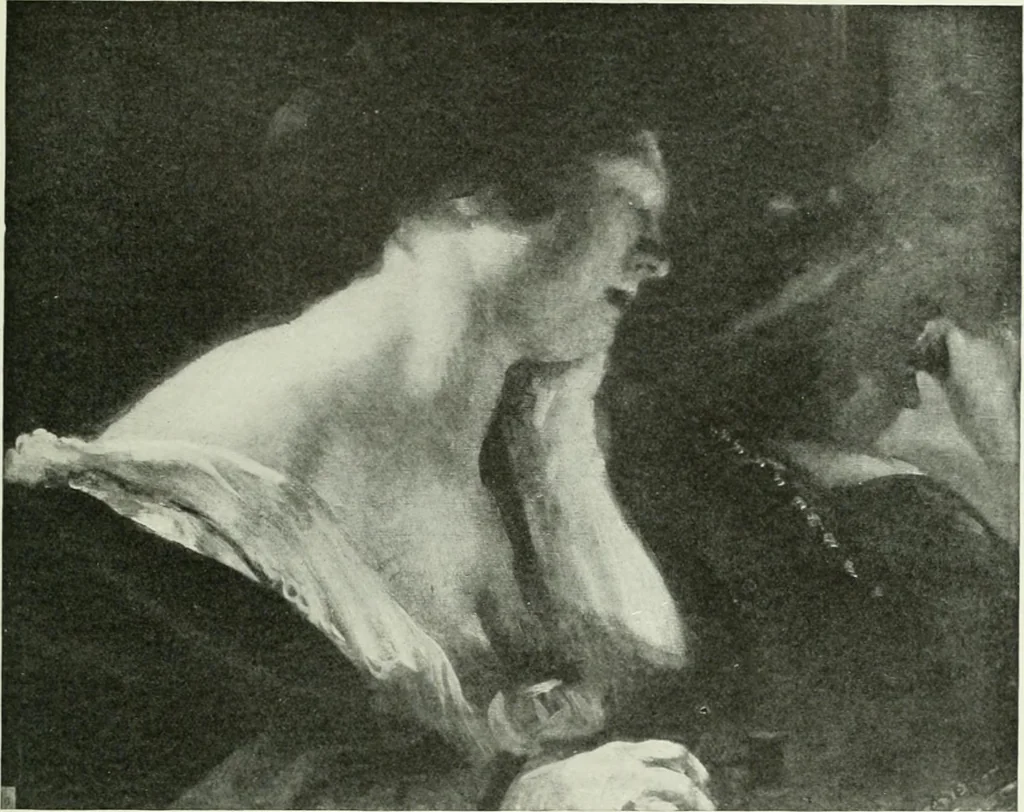 An illustration from Studio international, 1893, leaf 282