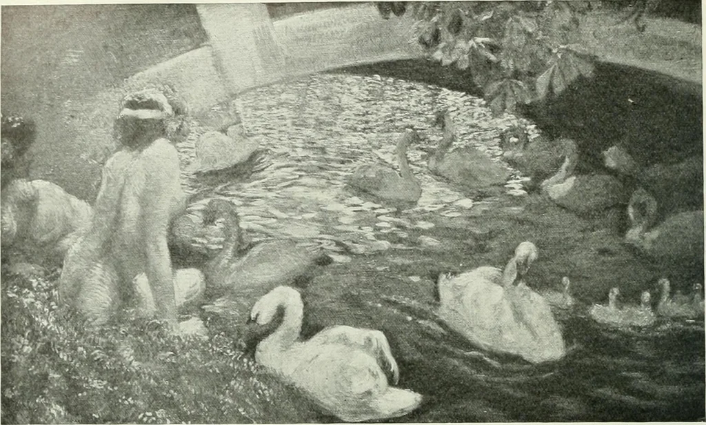 An illustration from Studio international, 1893, leaf 283
