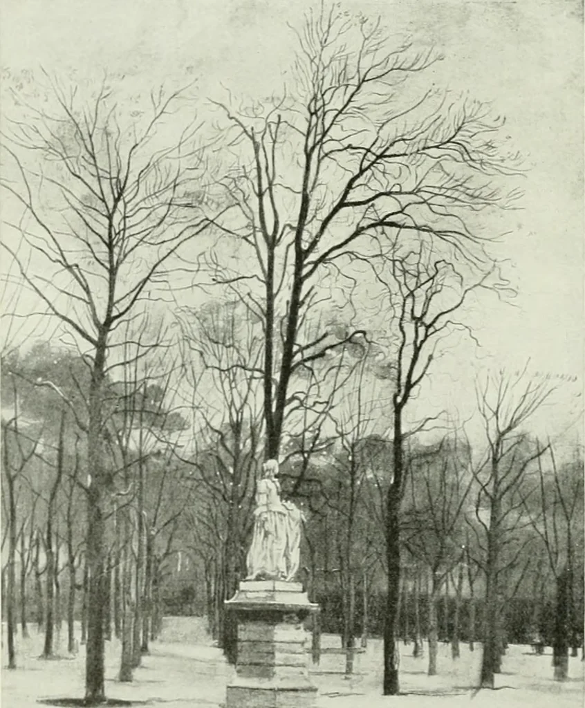 An illustration from Studio international, 1893, leaf 285
