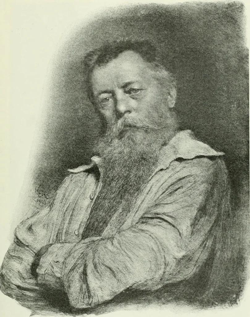 An illustration from Studio international, 1893, leaf 288