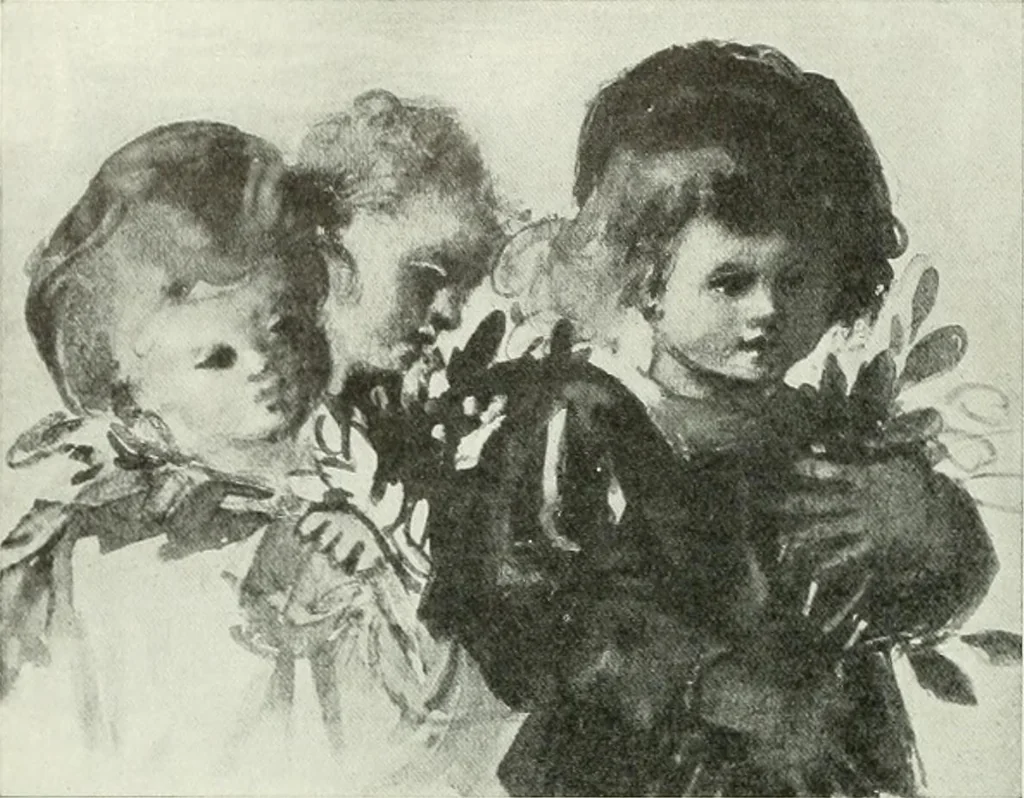 An illustration from Studio international, 1893, leaf 291