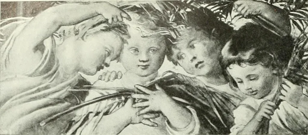 An illustration from Studio international, 1893, leaf 293