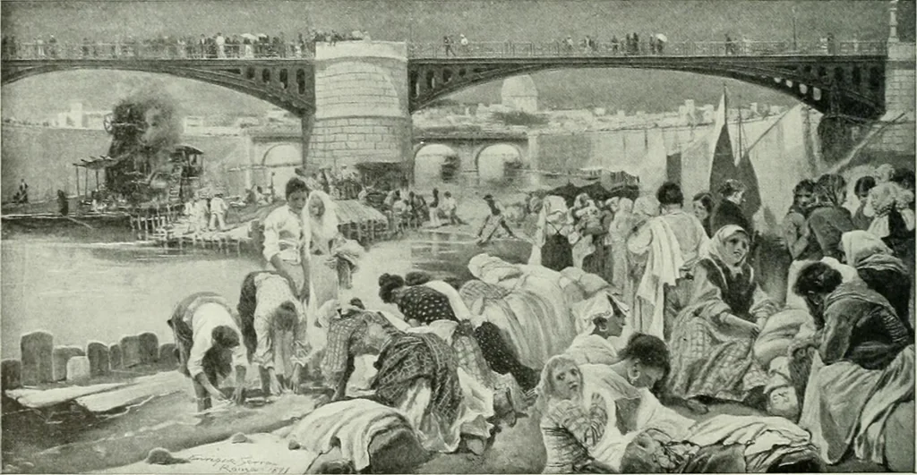 An illustration from Studio international, 1893, leaf 307