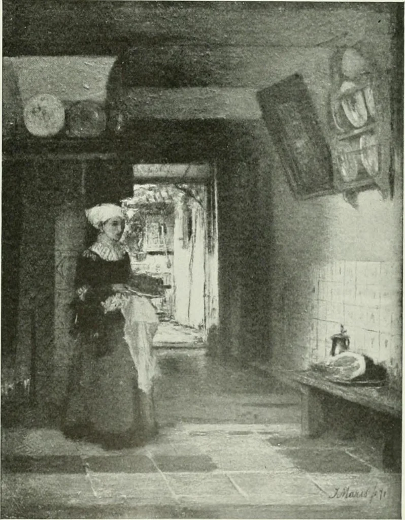 An illustration from Studio international, 1893, leaf 310