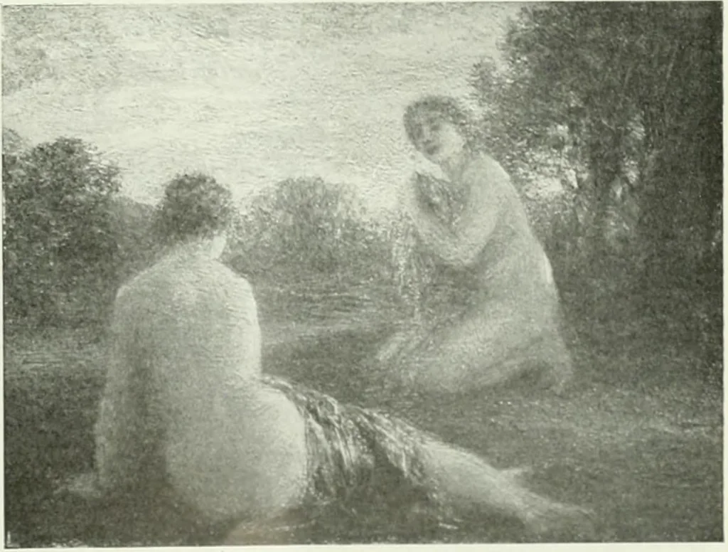 An illustration from Studio international, 1893, leaf 314