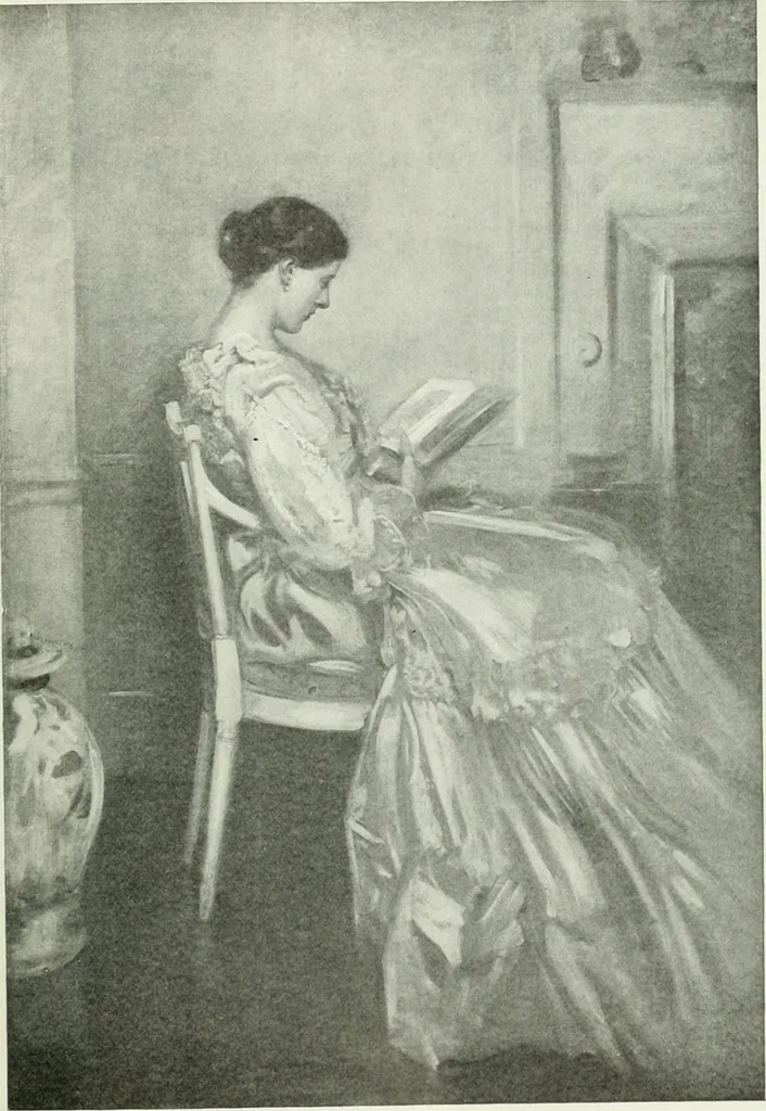 An illustration from Studio international, 1893, leaf 316