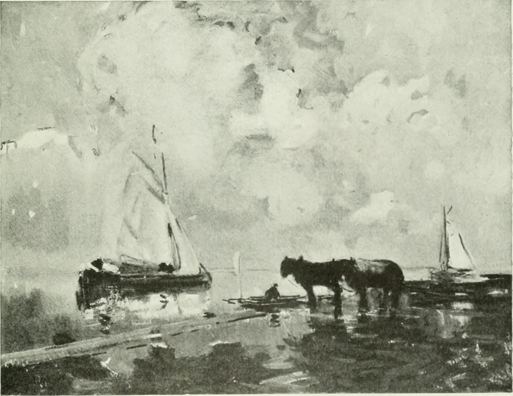 An illustration from Studio international, 1893, leaf 320