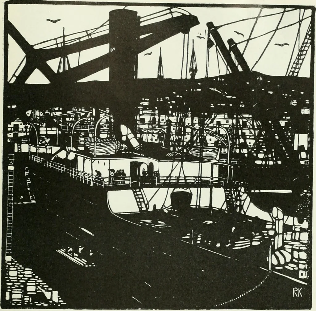 An illustration from Studio international, 1893, leaf 328