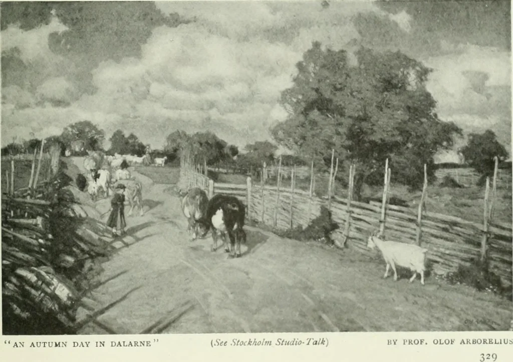 An illustration from Studio international, 1893, leaf 336