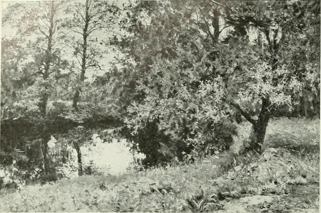 An illustration from Studio international, 1893, leaf 337