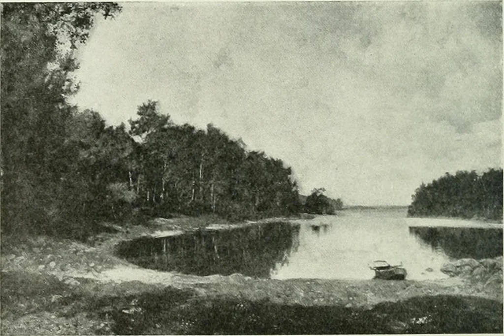 An illustration from Studio international, 1893, leaf 337