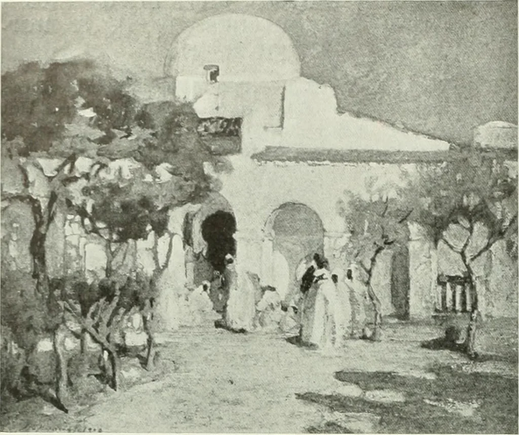 An illustration from Studio international, 1893, leaf 35