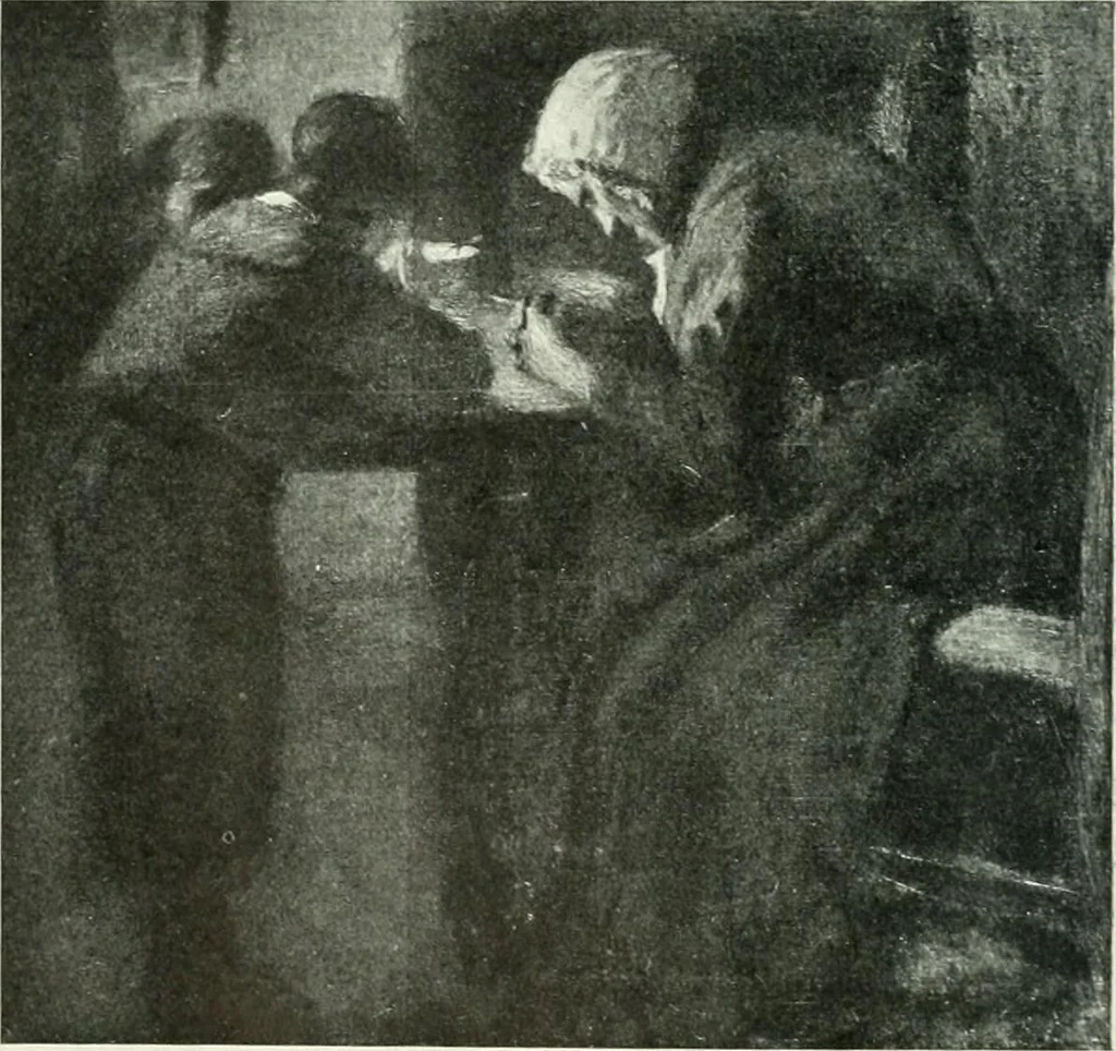 An illustration from Studio international, 1893, leaf 35