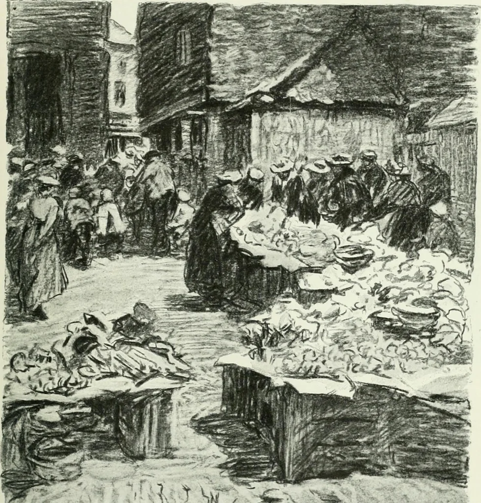 An illustration from Studio international, 1893, leaf 36