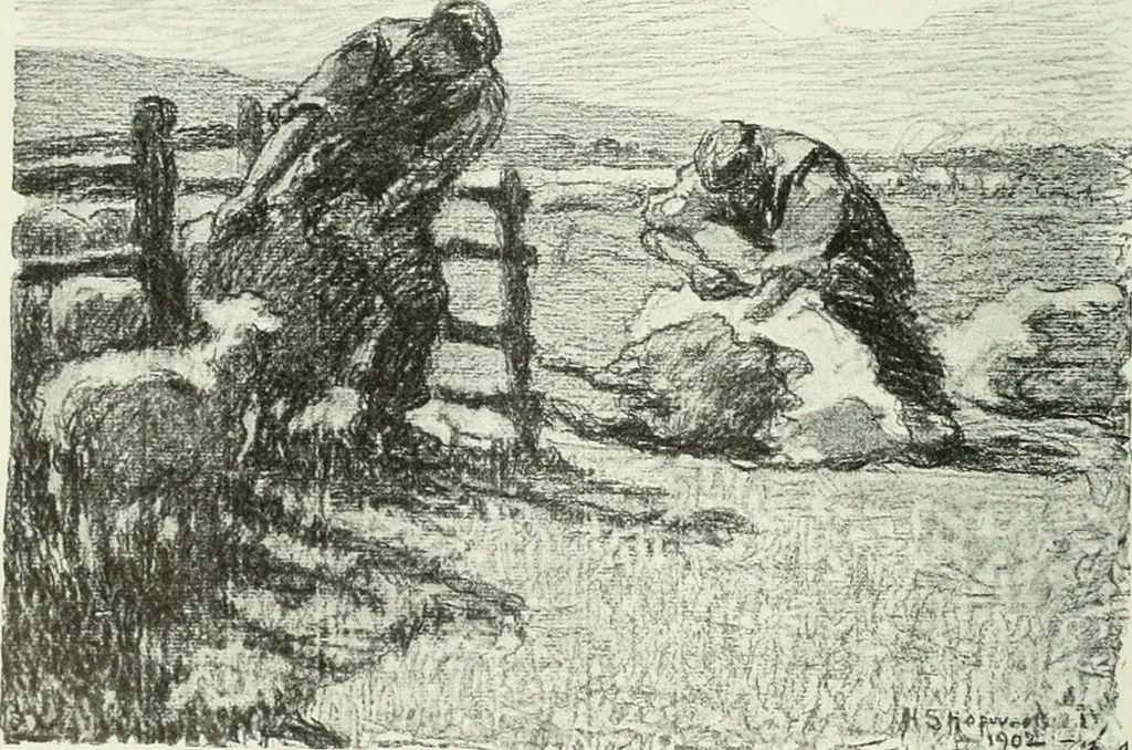 An illustration from Studio international, 1893, leaf 37