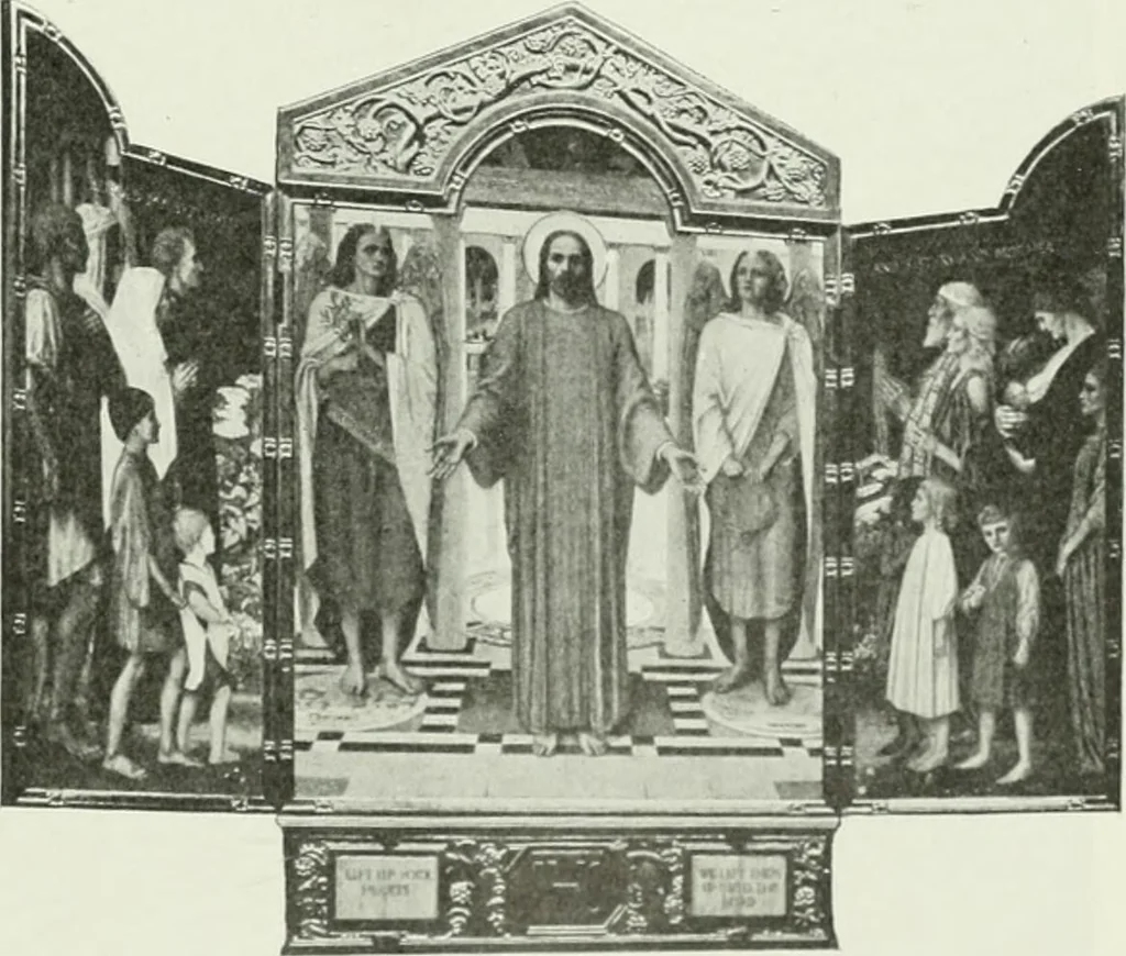 An illustration from Studio international, 1893, leaf 40