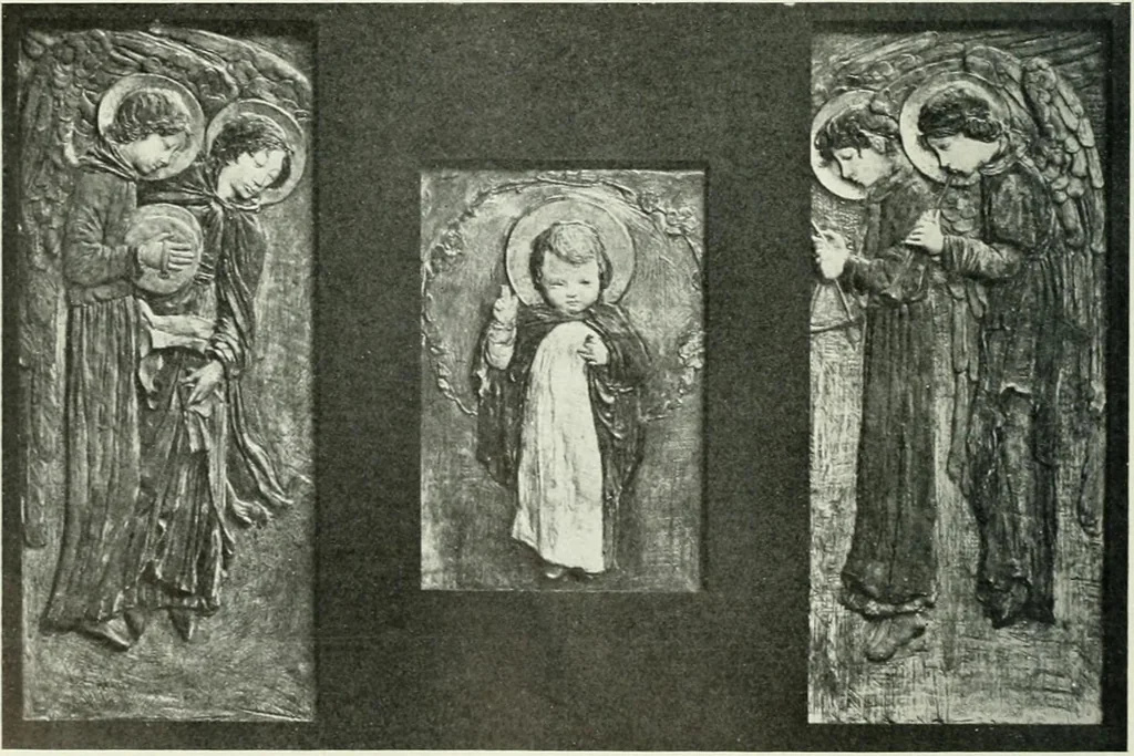 An illustration from Studio international, 1893, leaf 41
