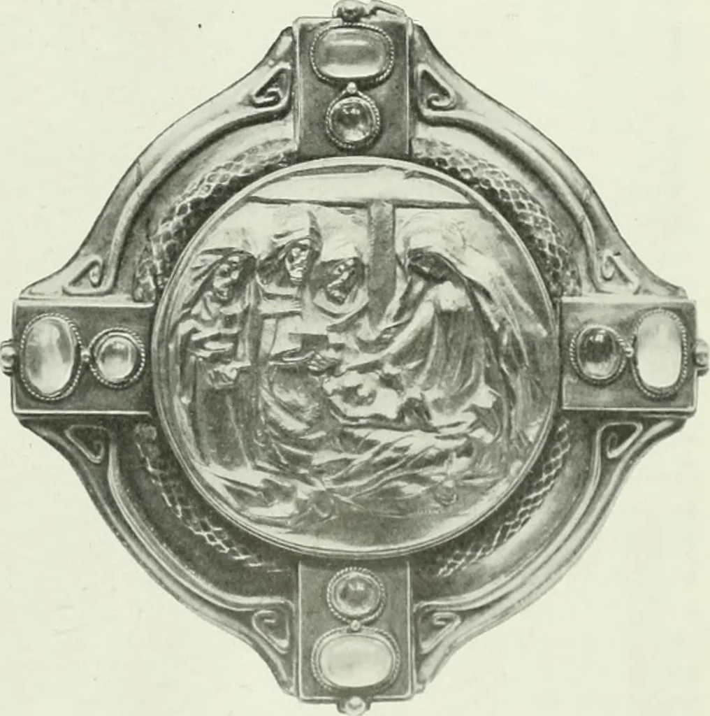 An illustration from Studio international, 1893, leaf 44