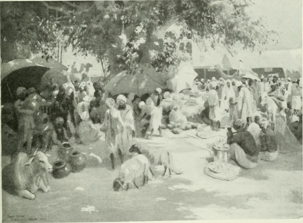 An illustration from Studio international, 1893, leaf 54