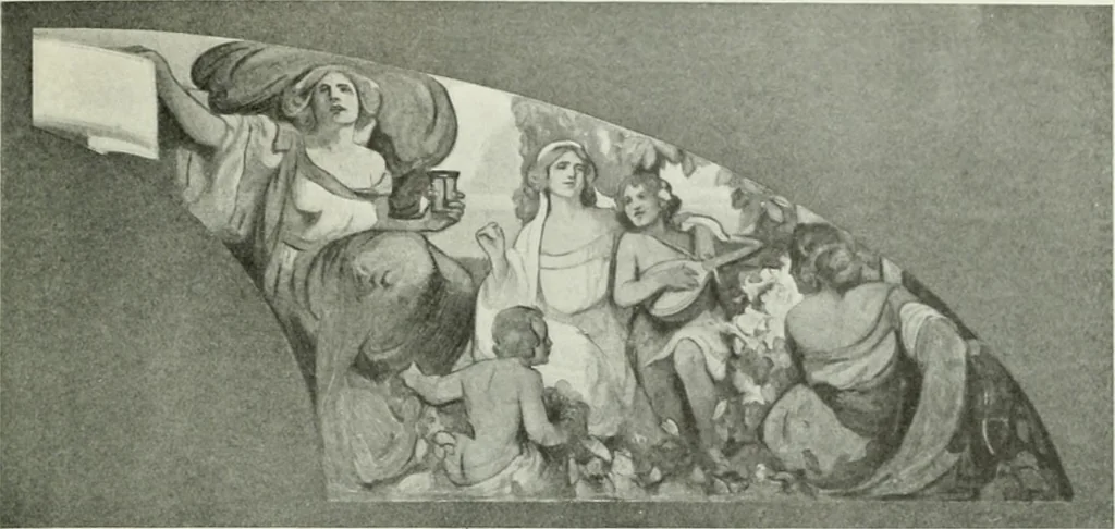 An illustration from Studio international, 1893, leaf 62