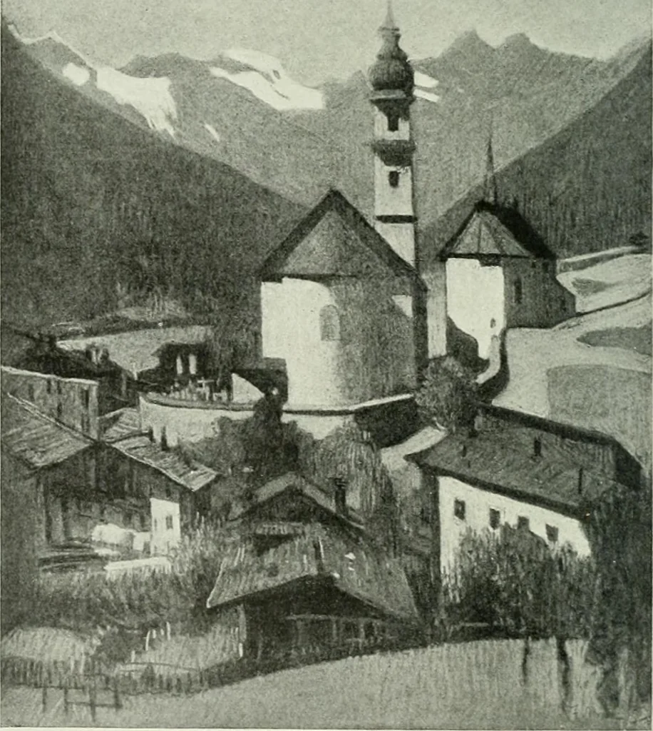 An illustration from Studio international, 1893, leaf 75