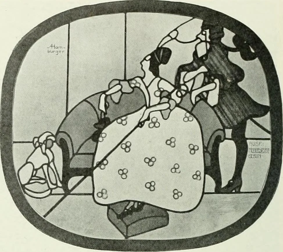 An illustration from Studio international, 1893, leaf 77