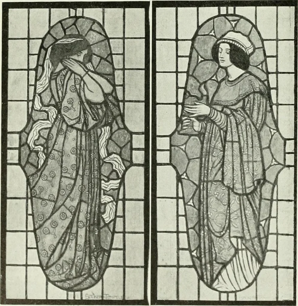 An illustration from Studio international, 1893, leaf 77