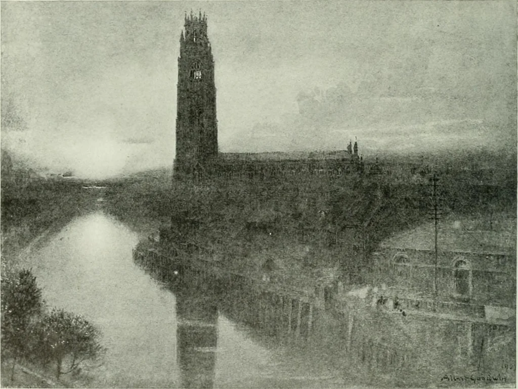 An illustration from Studio international, 1893, leaf 93