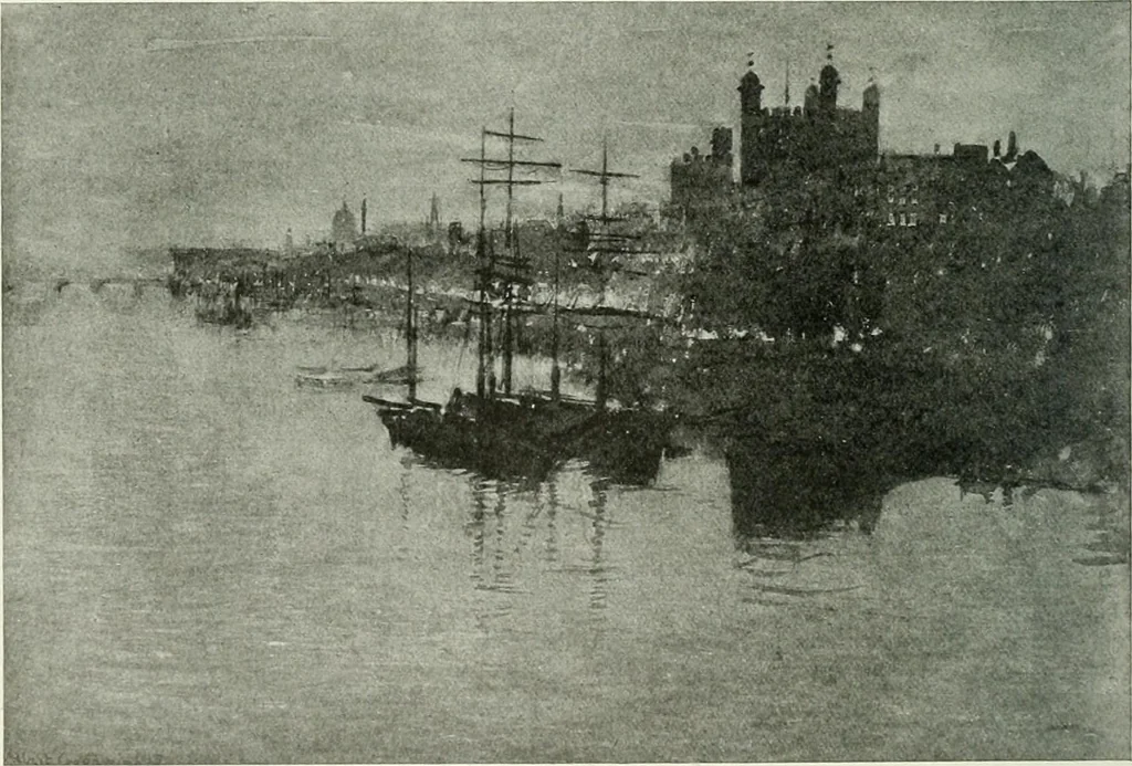 An illustration from Studio international, 1893, leaf 97