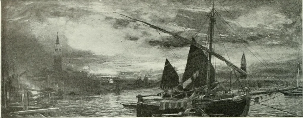 An illustration from Studio international, 1893, leaf 99