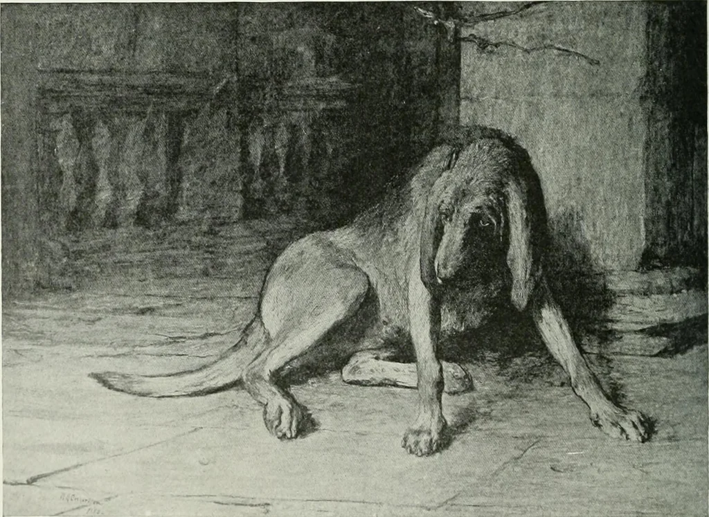 An illustration from Studio international, 1893, leaf 101