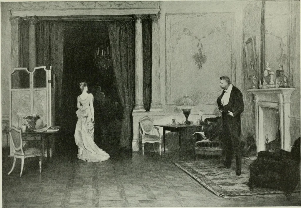 An illustration from Studio international, 1893, leaf 106