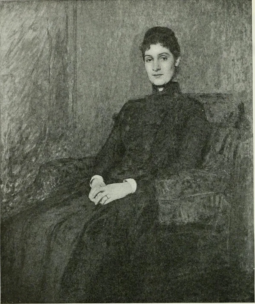 An illustration from Studio international, 1893, leaf 107